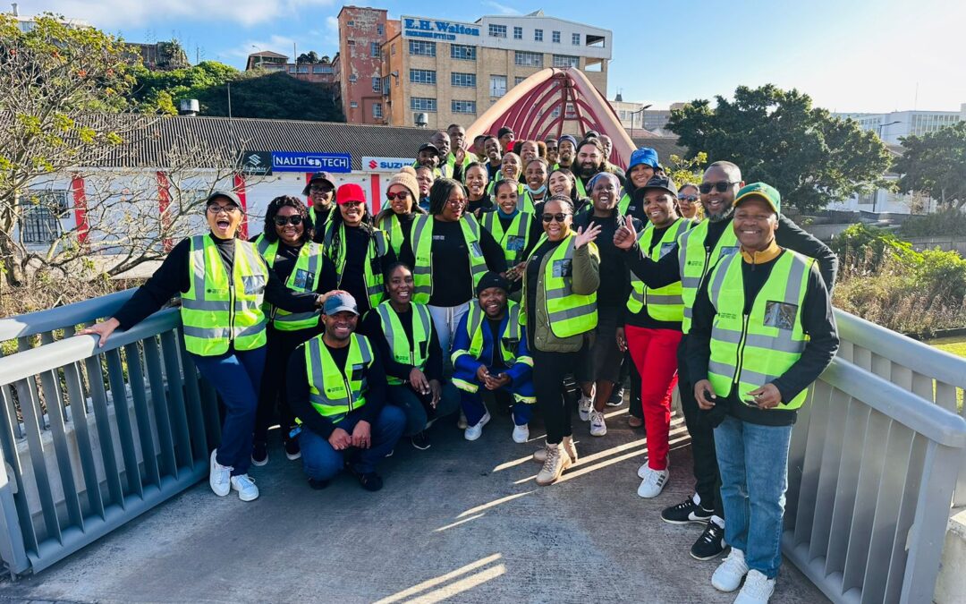 MBDA Staff join cleansing teams for Mandela Day 2025