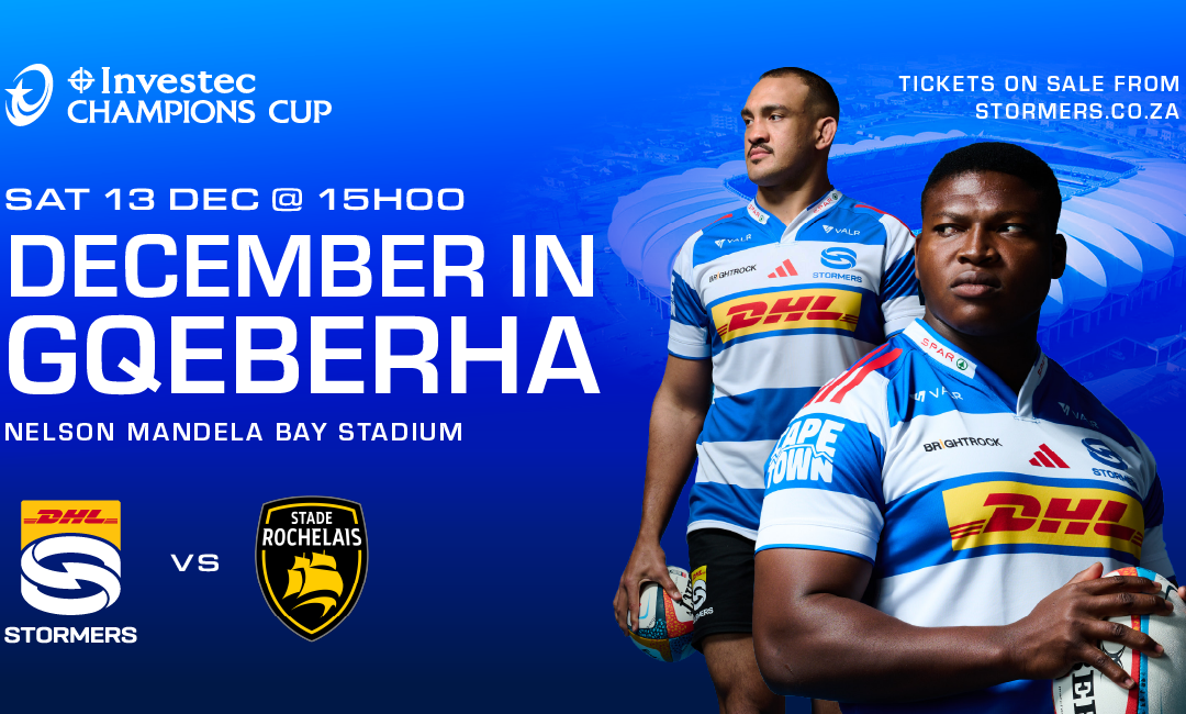 TOURISM BOOST AS STORMERS RETURN TO NELSON MANDELA BAY STADIUM